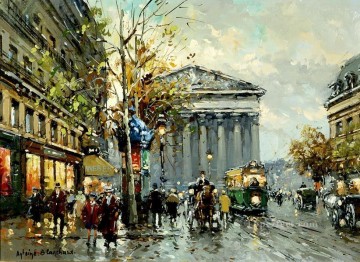 AB rue royal madeleine 1 Parisian Oil Paintings